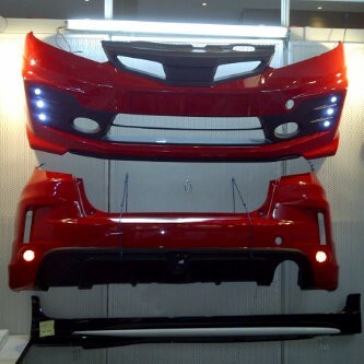 BUMPER JAZZ MUGEN RS GE8 / BEMPER JAZZ RS MUGEN GE8 UP 2008 2009 -2014