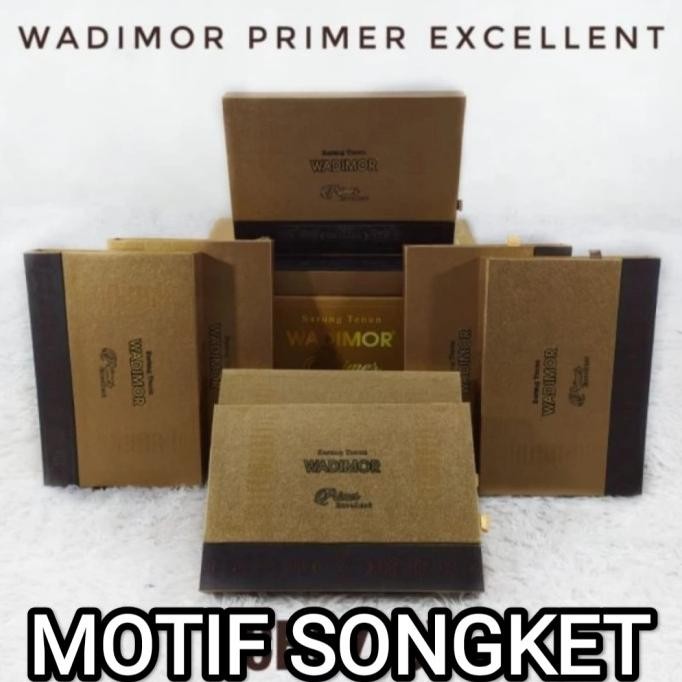 Sarung Wadimor Primer Excellent Songket Kualitas Premium