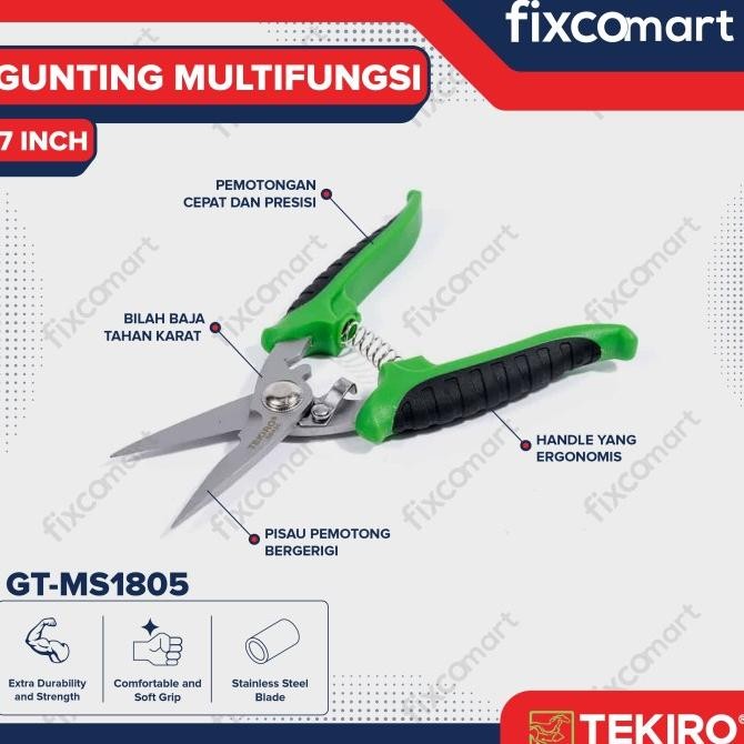 

Tekiro GUNTING MULTIFUNGSI 7 INCH