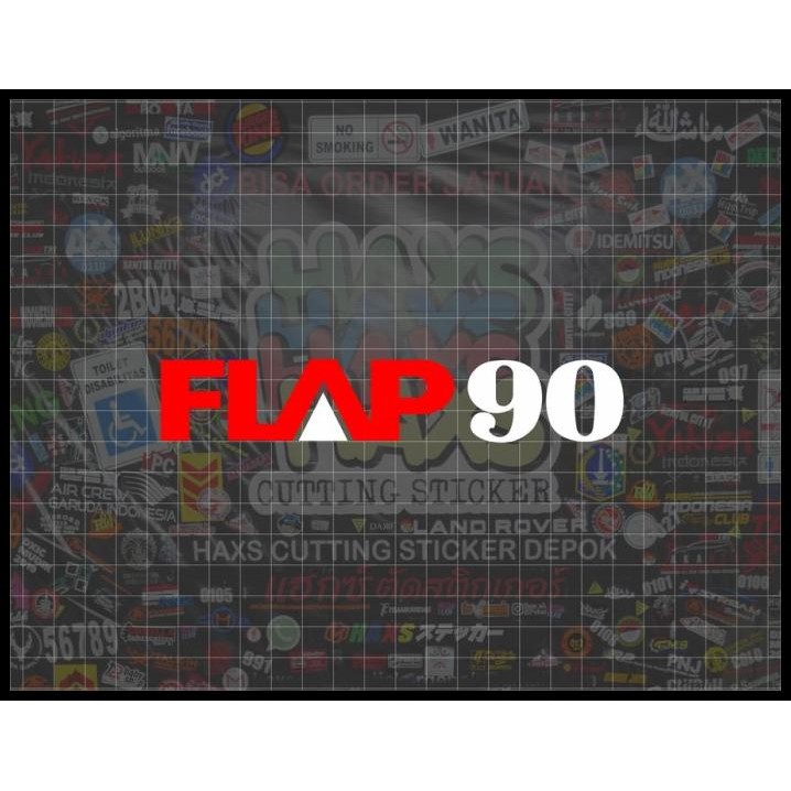 

GRATIS ONGKIR CUTTING STICKER FLAP 90 UKURAN 15 CM !!!!!!