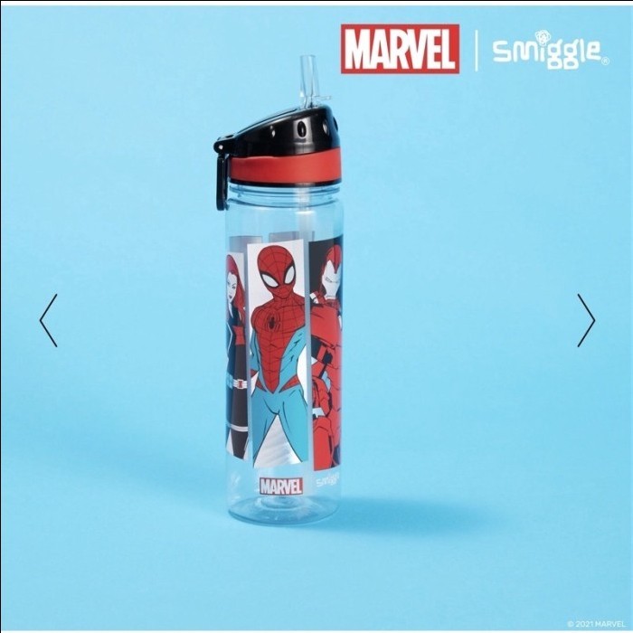 SALE Botol Minum Smiggle Ariel / Avengers Drink Bottle