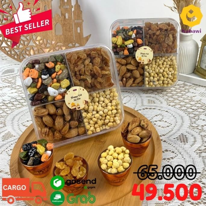 

New Arrival ! Paket Kacang Mix 4in1 Mix Nuts Camilan Coklat Almond Pistachio Arab Gift From Hajj Umroh Oleh Oleh Haji Umroh