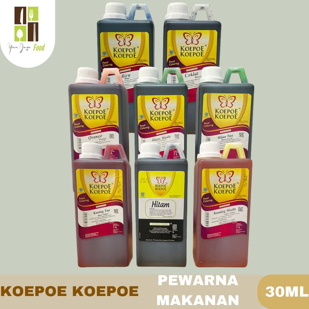 

Koepoe Koepoe/ Kupu Kupu Pewarna Makanan All Varian / Food Colng 1 Liter