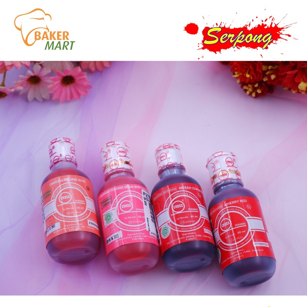 

Cross Pewarna Makanan 60 Ml