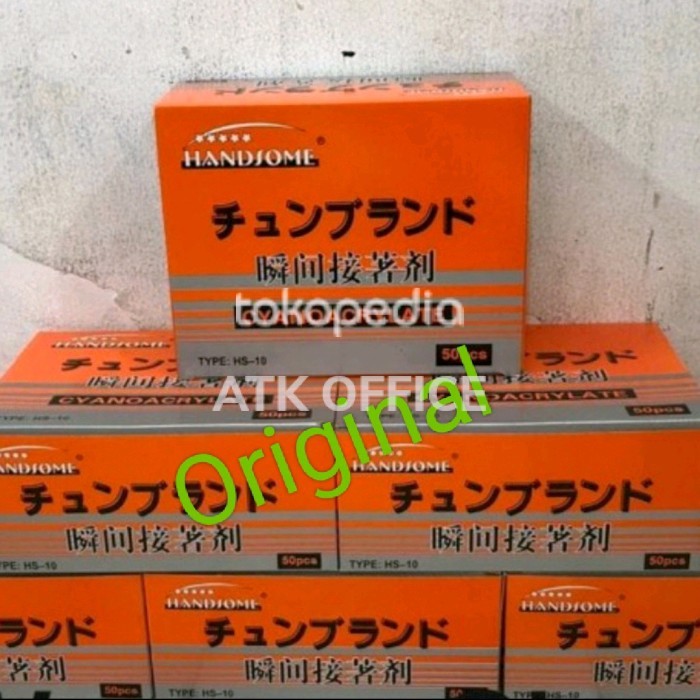 

TERBARU - Lem korea Handsome 1 dus (50pcs) Terlaris Termurah Lem serbaguna