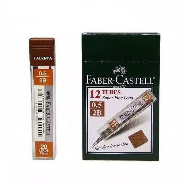 

Varian Terbaru ! Isi Pensil Mekanik Faber-Castell 2B (1tube)