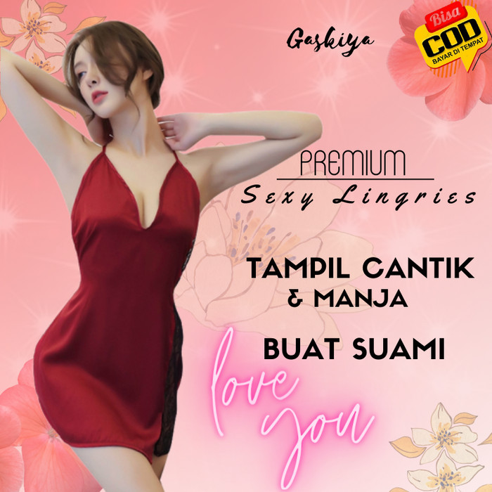 EKSLUSIF Baju sexy hot wanita daster dewasa transparan bikini lingerie seksi