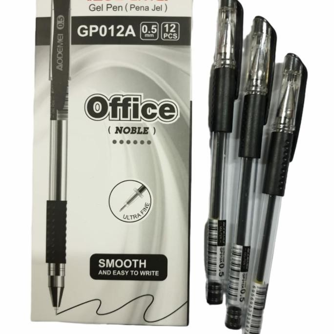 

New Arrival ! Pulpen Gel Pen Office Aodemei 0.5mm (1 Lusin)