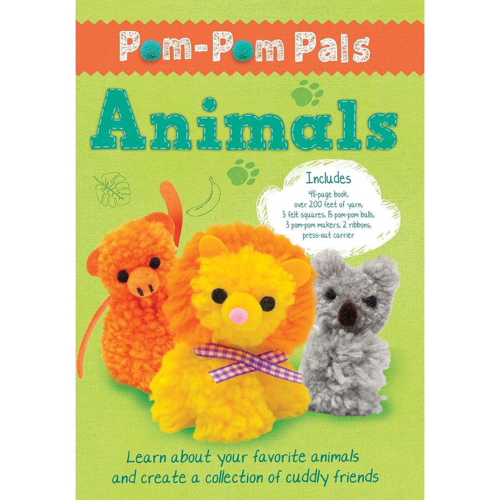 POM-POM-PALS ANIMALS '' - LAURA CLEMPSON - Mixed Media Product