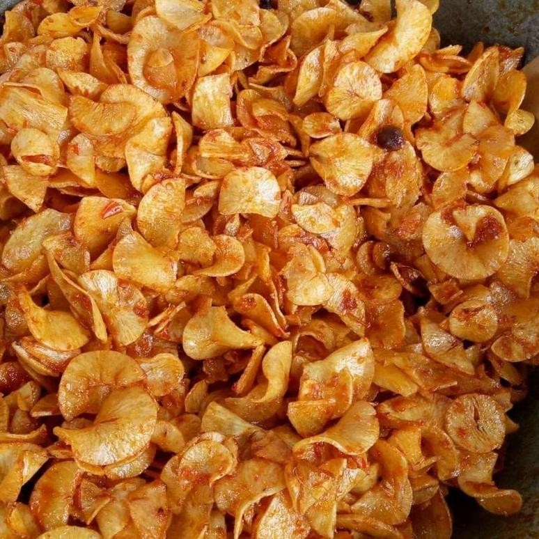 

1 KG KERIPIK SINGKONG BUMBU RUJAK PEDAS MANIS SNACK CAMILAN CEMILAN JAJANAN VIRAL BISA COD TERLARIS..