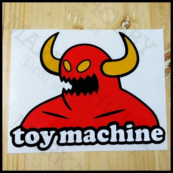 

TERMURAH STIKER TOY MACHINE LOGO !!!!