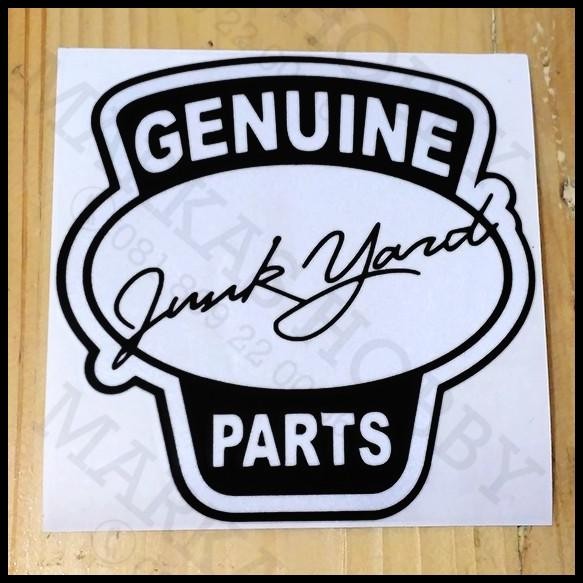 

GRATIS ONGKIR STIKER GENUINE JUNK YARD PARTS !!!