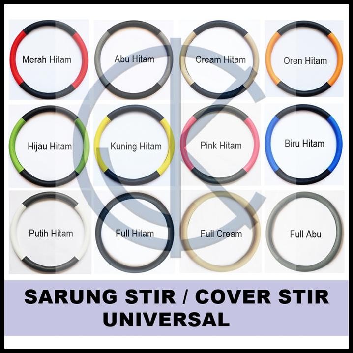 TERMURAH SARUNG STIR MOBIL - COVER STEER - SETIR MOBIL SUZUKI AERIO 
