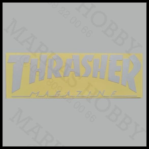 

GRATIS ONGKIR STIKER THRASHER WHITE !!!!!!