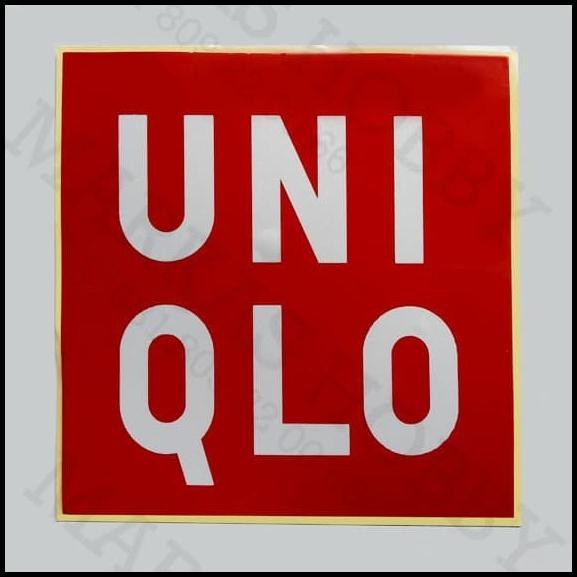 

TERMURAH STIKER UNIQLO !!!!!!