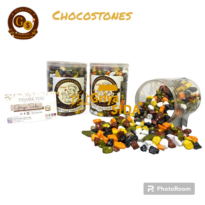 

Ready Stok - Coklat Kerikil 500Gr Arab Chocostones Coklat Batu