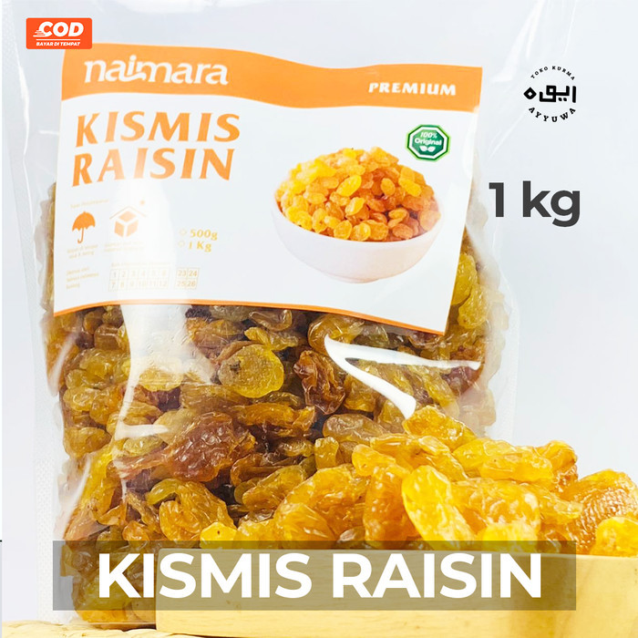 

Ready - Kismis Golden 1Kg / Kismis Asam Manis / Kismis Arab / Kismis Simin