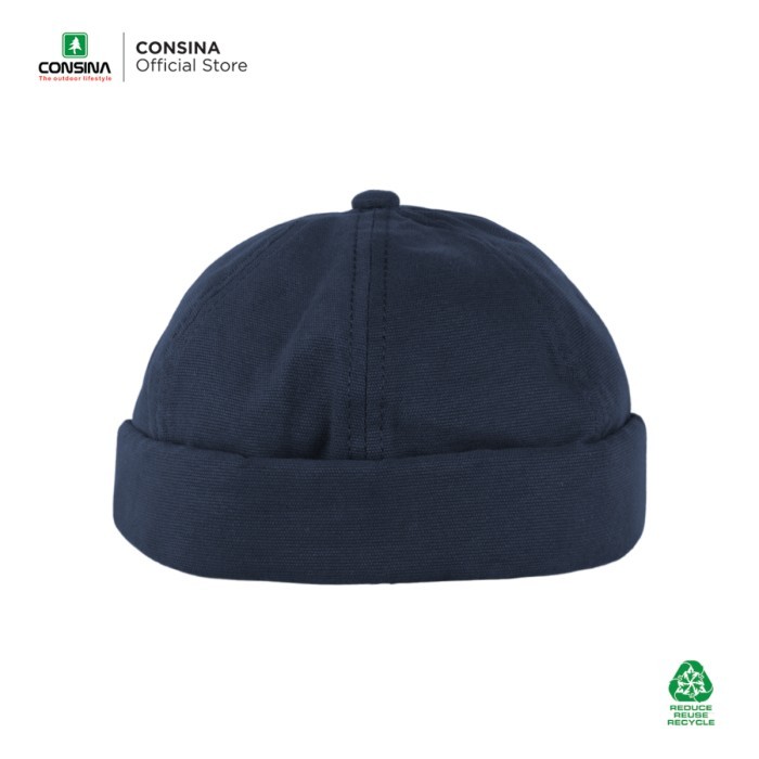 Peci Consina Miki Hat Topi Peci Outdoor Cap Lingkar Kepala Adjustable - Biru Tua laki-laki kopiah so