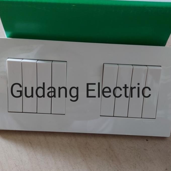 Vivace Saklar 8 Gang Schneider