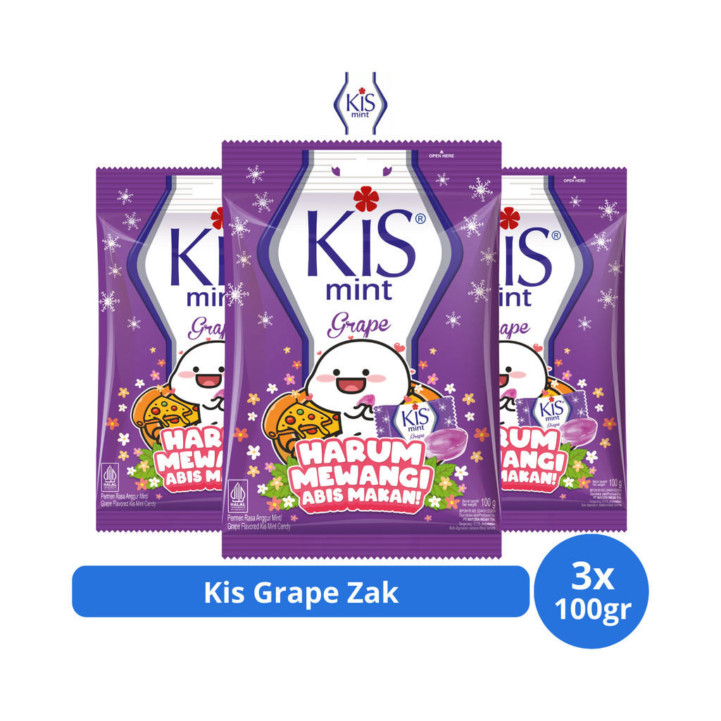 

Kis Grape Zak 100gr x 3 pcs