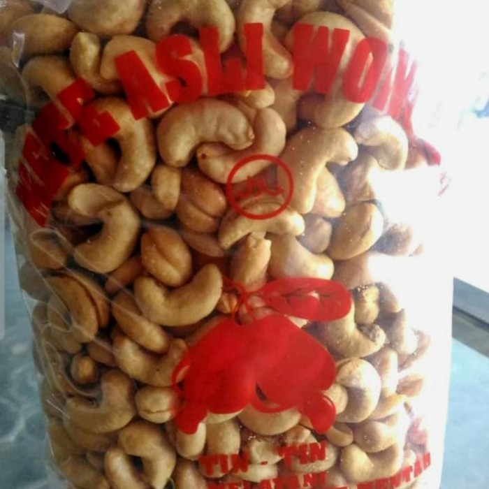 

Ready Kacang Mede / Mete Matang Jumbo Ukuran 1 Kg Asli Wonogiri