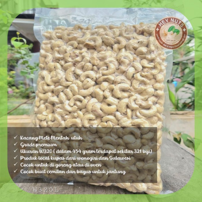 

Ready Kacang Mede Kacang Mete Super 1 Kg Mentah