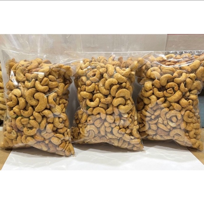 

Ready 1Kg Kacang Mede Original Asin Standart / Mete Roasted Oui Snack