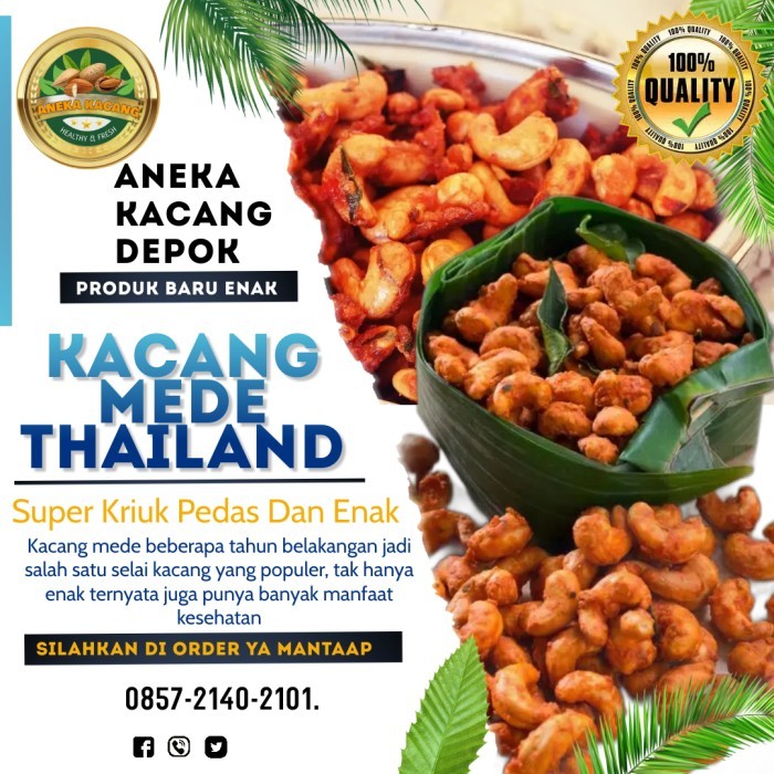 

Ready 500Gr Kacang Mede Thailand - Mete Pedas Thailand