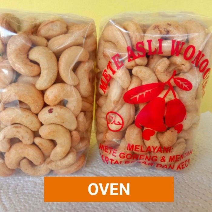 

Ready Kacang Mede Mete Panggang Oven Rasa Original 500Gr