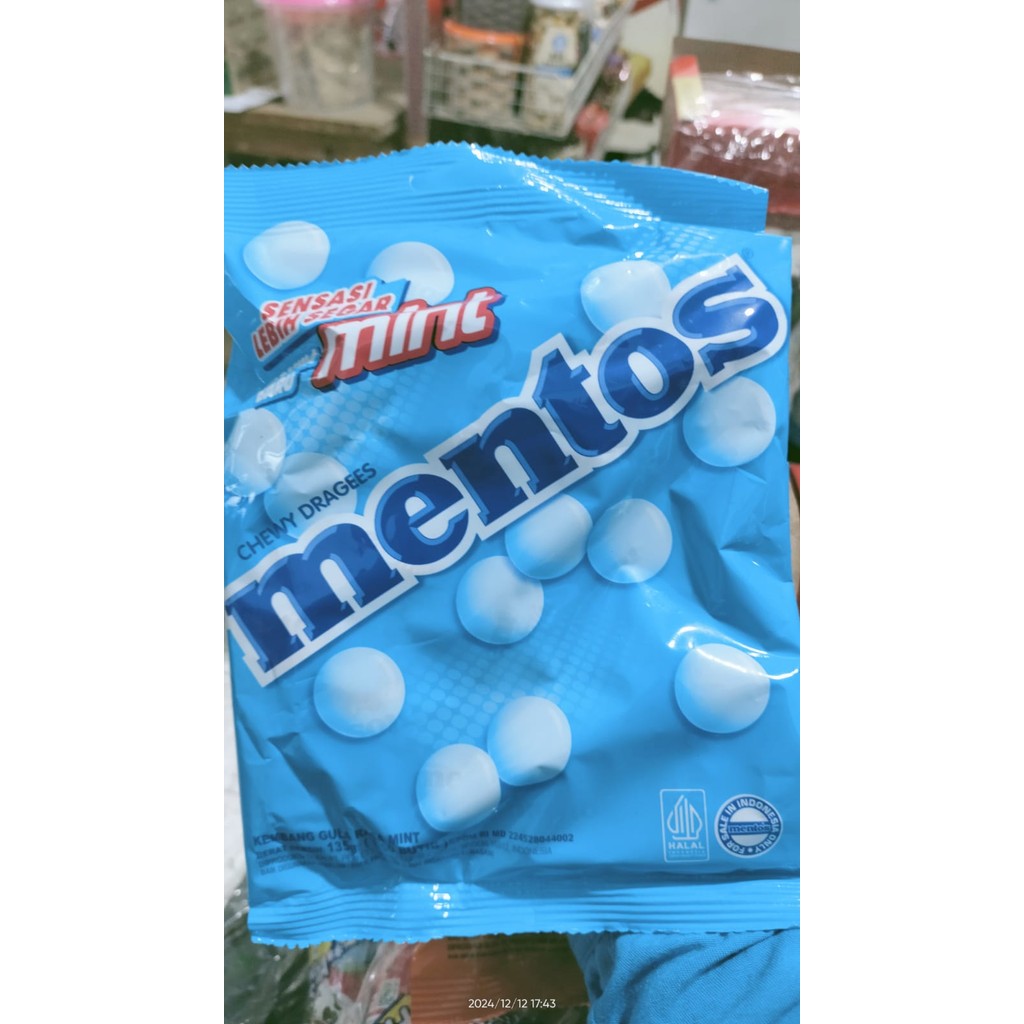 

Permen Mentos rasa mint 135gr (50pc)