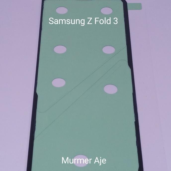 Ready Sticker lem adhesive back cover tutup batre Samsung z fold 3 oem
