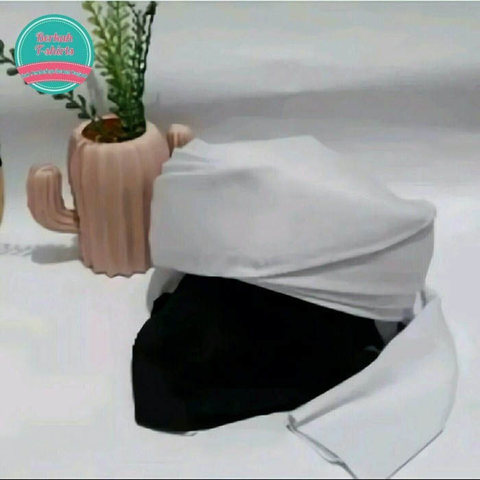 Bisa Bayar di Tempat PECI IMAMAH PERMANEN 3 TINGKATAN EKOR POLOS LANGSUNG PAKAI PECI HABIB - Putih, 