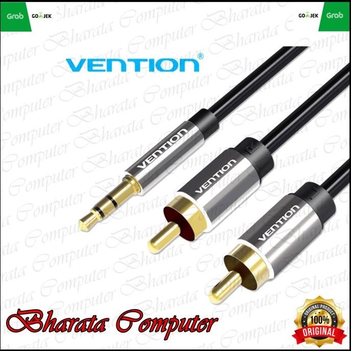 

Diskon! Vention [BCF 5M] Kabel Audio 3.5mm male To 2 RCA Male High Quality
