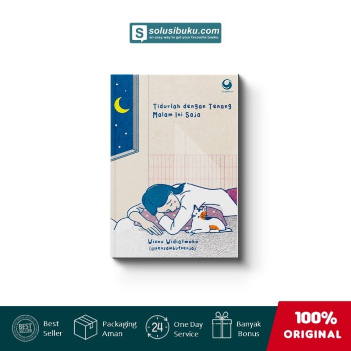 

Buku Tidurlah dengan Tenang Malam Ini Saja (Gramedia)