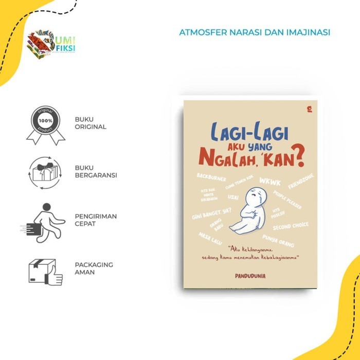 

Buku Pengembangan Diri - Lagi-Lagi Aku Yang Ngalah, Kan Aku kehilanganmu, sedang kamu menemukan
