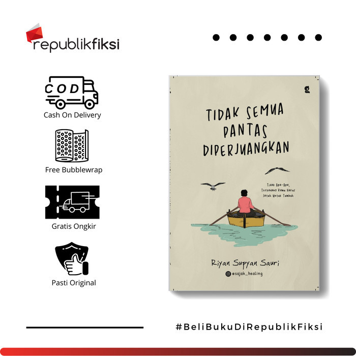 

Buku Tidak Semua Pantas Diperjuangkan - Riyan Supyan Sauri - Gradien