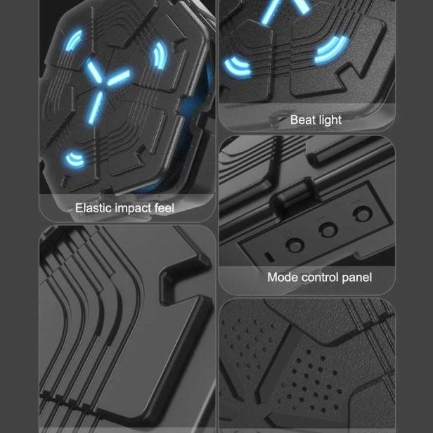 Mesin Tinju Musik Boxing Samsak Machine Wall Target Pad Bluetooth