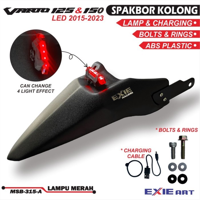 Spakbor Kolong VARIO 125 NEW 2023 - Spakbor Belakang VARIO 125 NEW