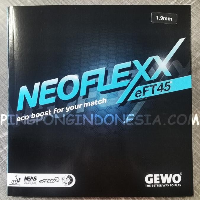 GEWO Neoflexx eFT 45 - Karet Pingpong Rubber Tenis Meja Bet Bat