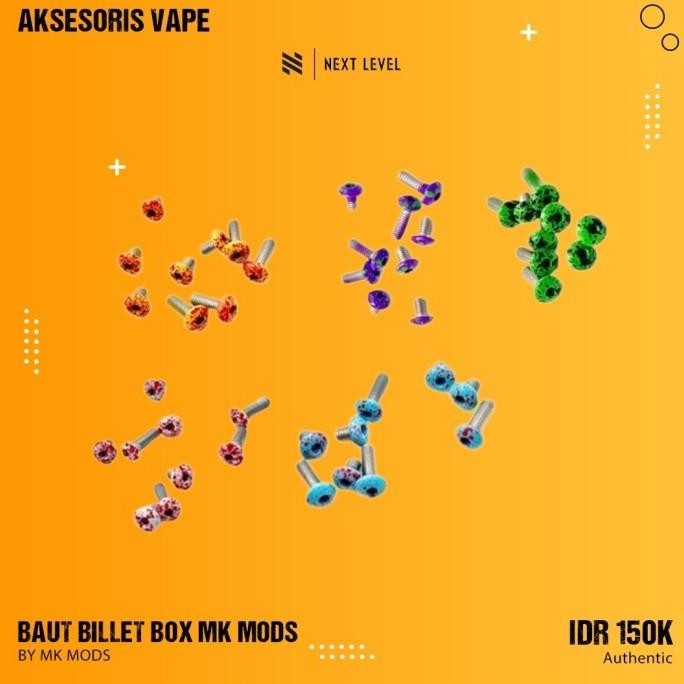 BILLET BOX SPLATTER SCREWS | BAUT | SEKRUP ORIGINAL BY MK - NAS