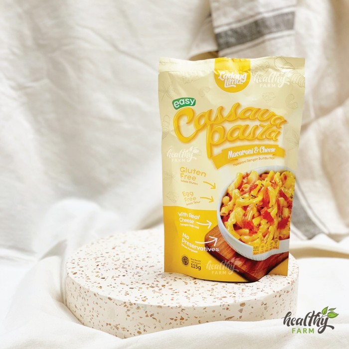 

Cassava Pasta Mac & Cheese Gluten Free Ladang Lima 115G