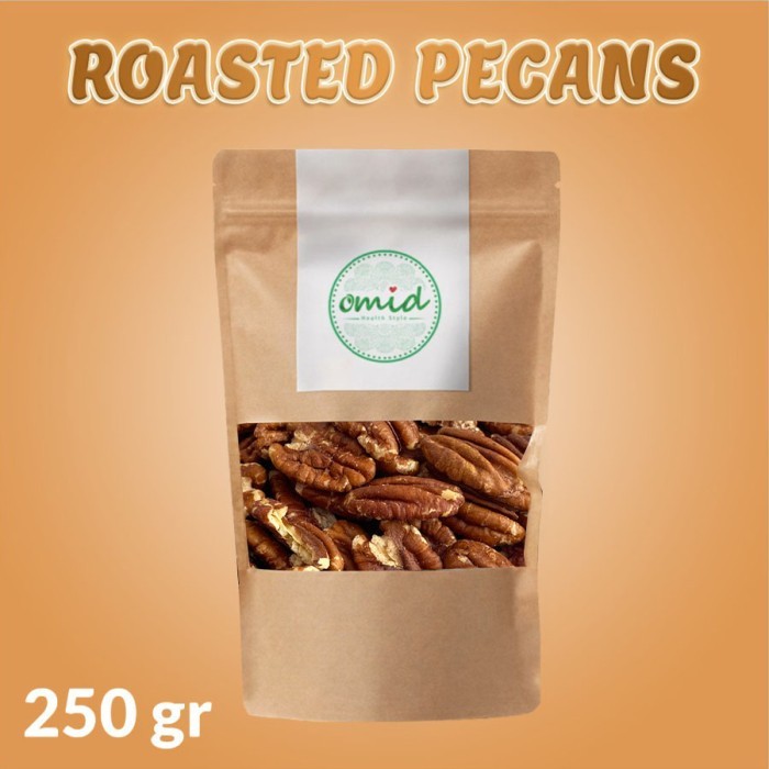 

SPECIAL Roasted Pecan Nut (Kacang Pecan Panggang) 250gr