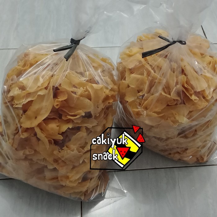 

TERBATAS Keripik Atos Atos / Keripik Bawang / Cemilan Unik 1 kilogram