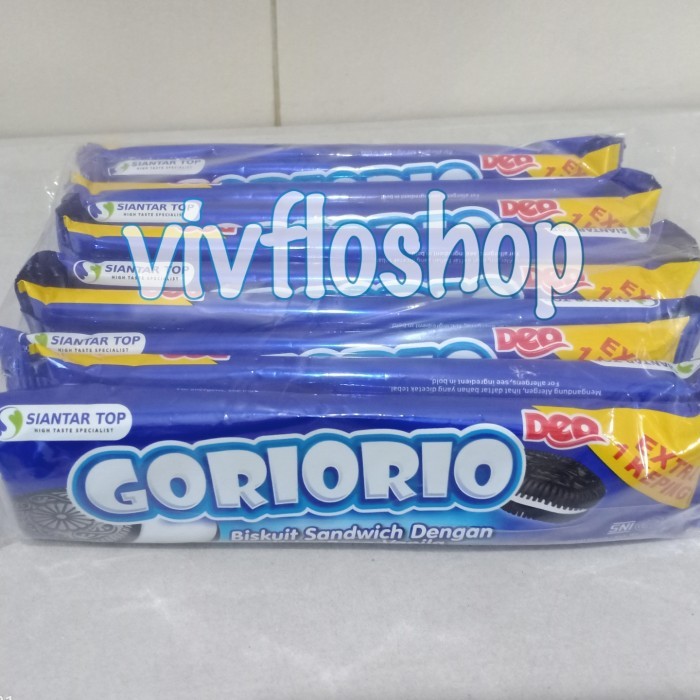 

PROMO SPECIAL Biskuit Goriorio Vanila (14 gr x 20 pcs)