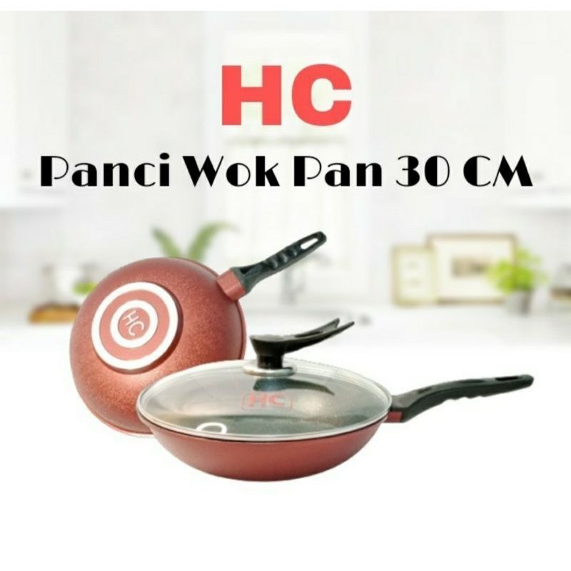 ALBK - PANCI WAJAN SERBAGUNA / WOK PAN HC - 30 CM