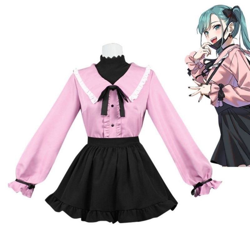 Costum kostum cosplay Miku vampire