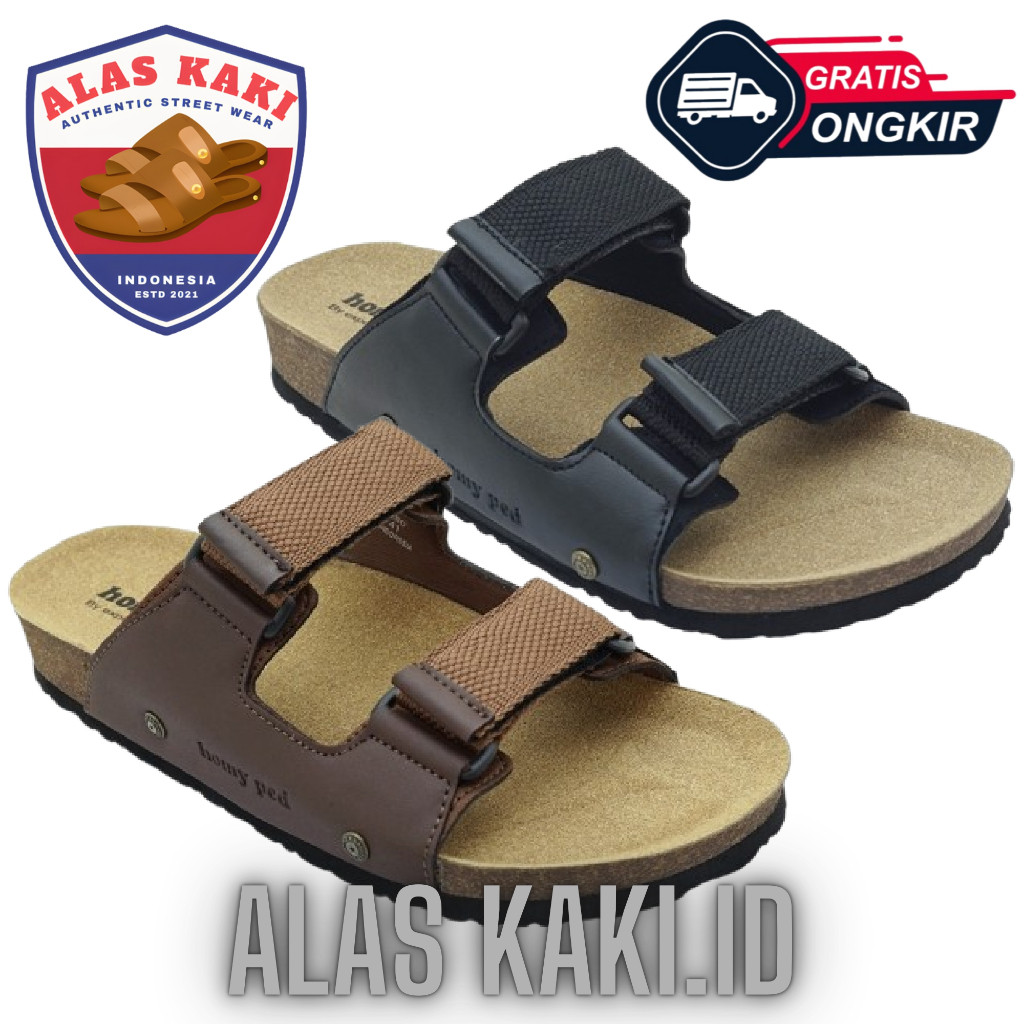 Sepatu Wanita [PROMO LEBARAN] Sandal Homyped Maestro 06 Sandal Slide Pria Sendal Kulit Pria Sandal