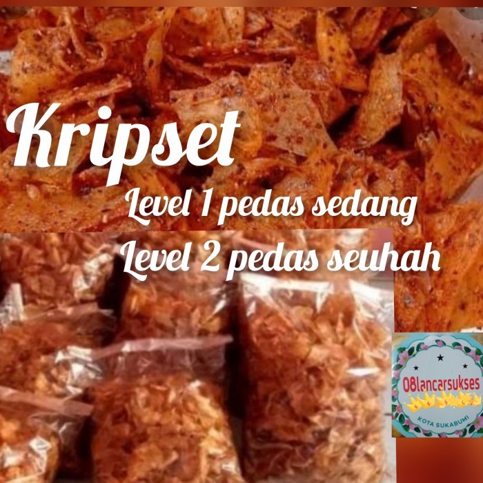 

PROMO KRIPSET KERIPIK PEDAS GURIH 500GRAM