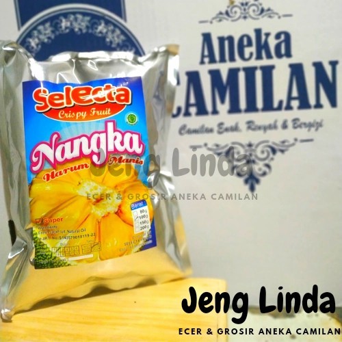 

KOMPLIT Keripik Nangka Selecta Best Seller 100gr Asli Malang by Jeng Linda