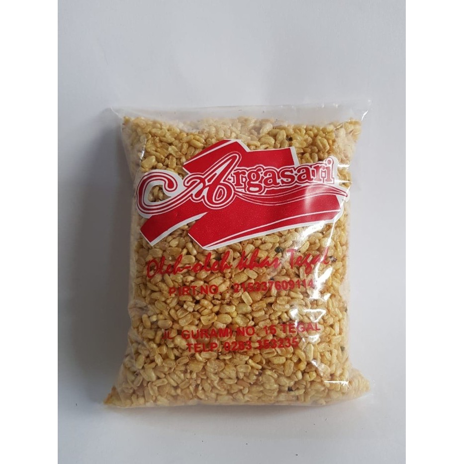 

PROMO SPECIAL Kacang Klitik Camilan Khas Tegal merk Argasari 420gr